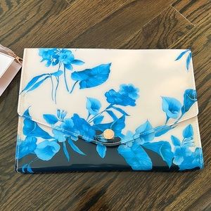 Ted Baker Pink & Blue Floral Clutch